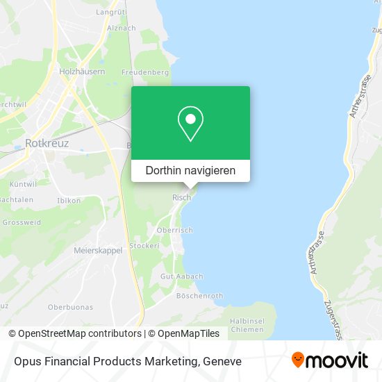 Opus Financial Products Marketing Karte