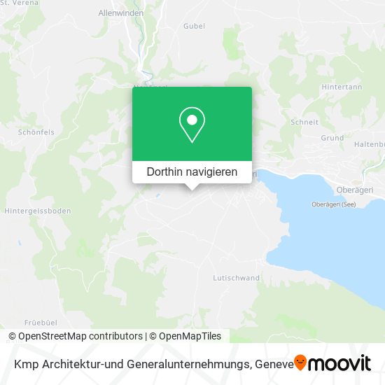 Kmp Architektur-und Generalunternehmungs Karte