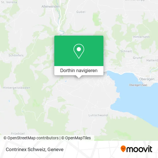 Contrinex Schweiz Karte