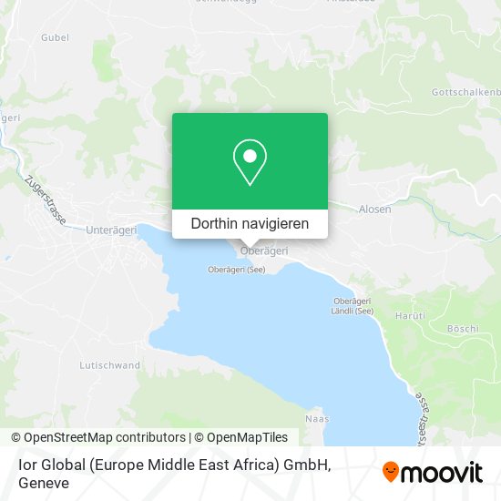 Ior Global (Europe Middle East Africa) GmbH Karte
