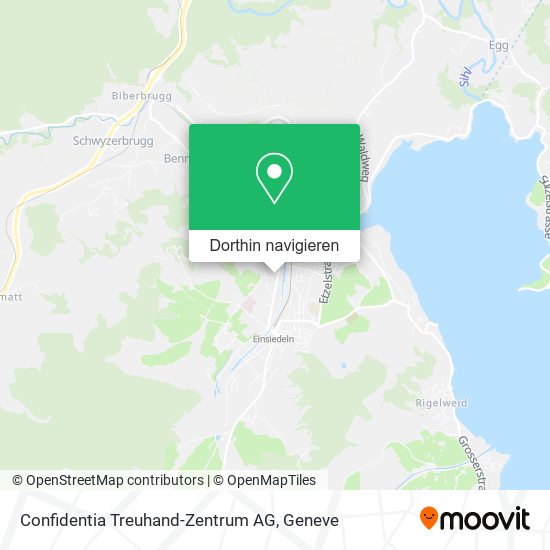 Confidentia Treuhand-Zentrum AG Karte