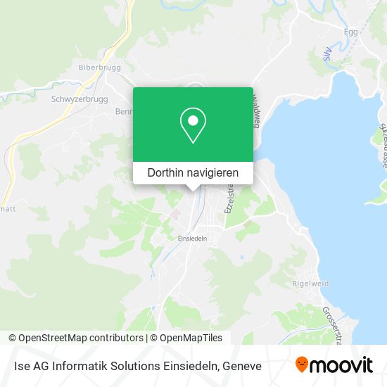 Ise AG Informatik Solutions Einsiedeln Karte