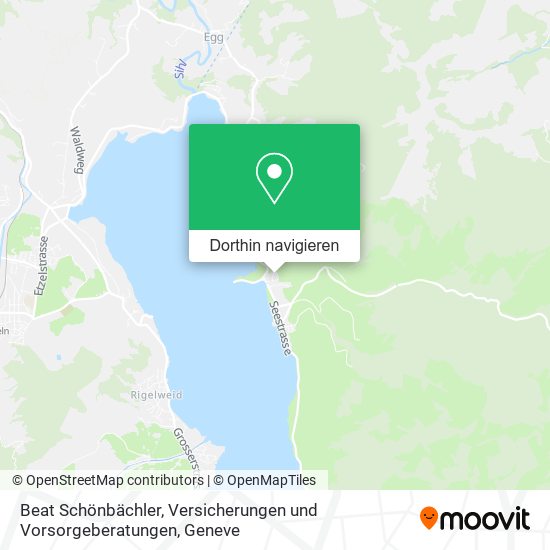 Beat Schönbächler, Versicherungen und Vorsorgeberatungen Karte