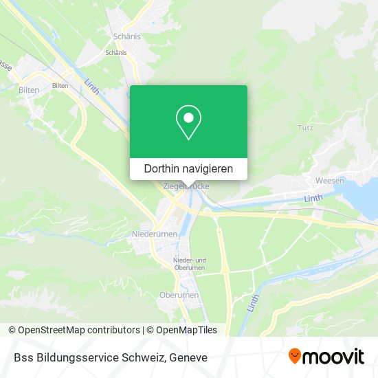 Bss Bildungsservice Schweiz Karte