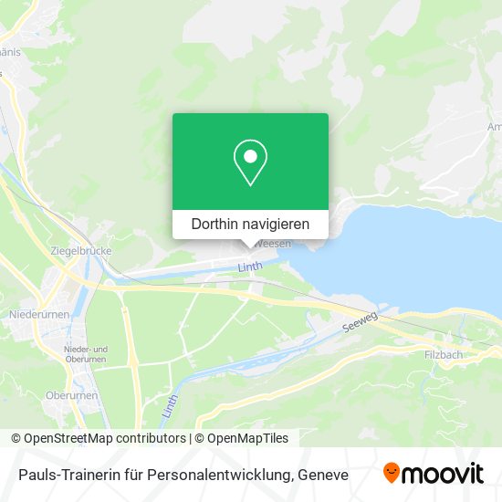 Pauls-Trainerin für Personalentwicklung Karte
