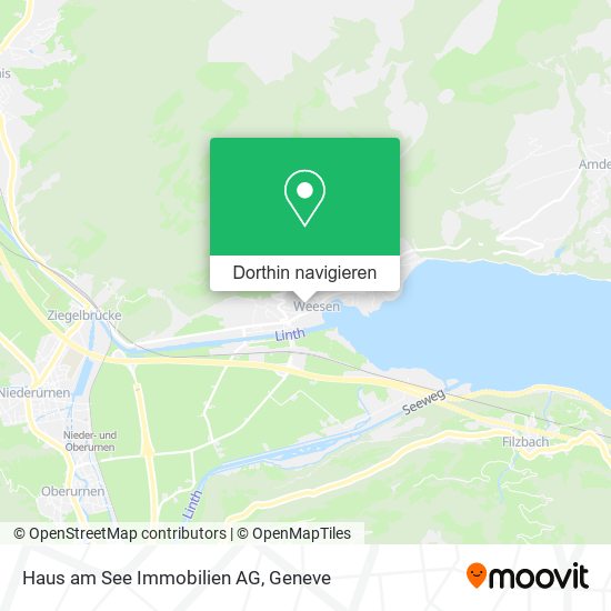Haus am See Immobilien AG Karte