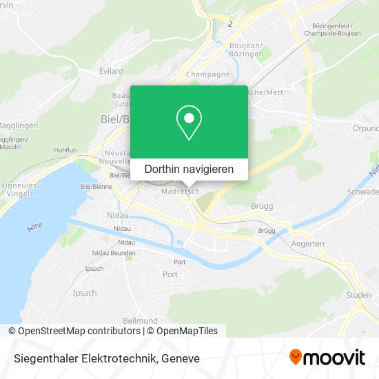 Siegenthaler Elektrotechnik Karte