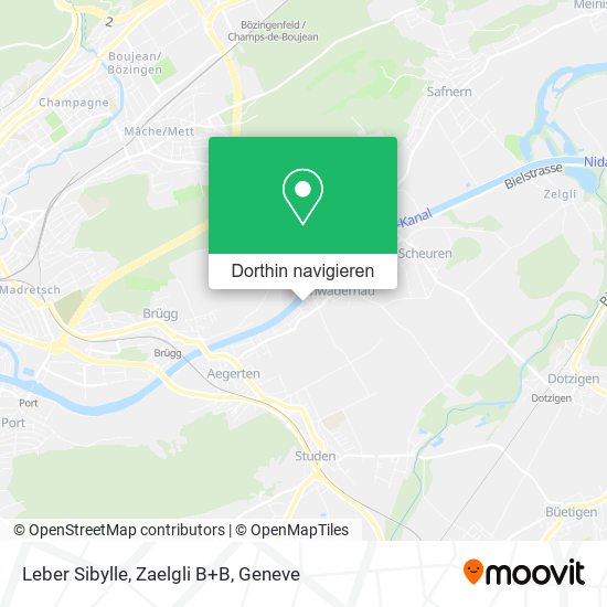 Leber Sibylle, Zaelgli B+B Karte