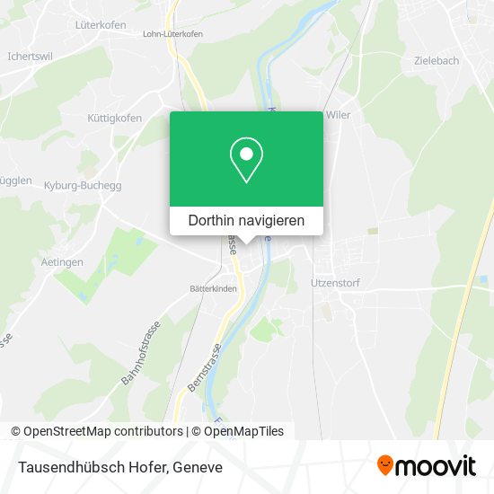 Tausendhübsch Hofer Karte