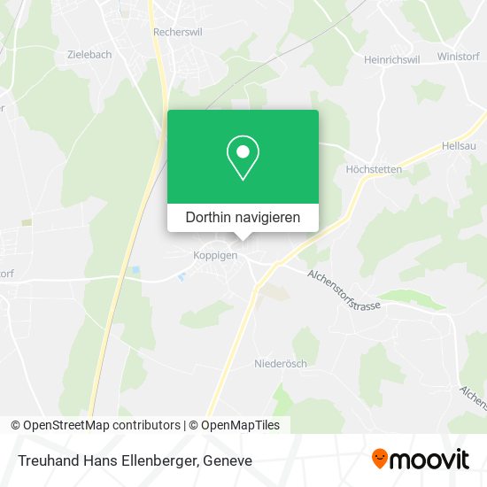 Treuhand Hans Ellenberger Karte
