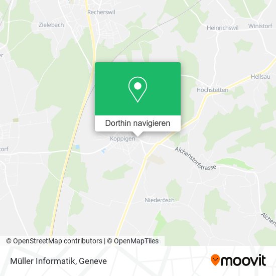 Müller Informatik Karte