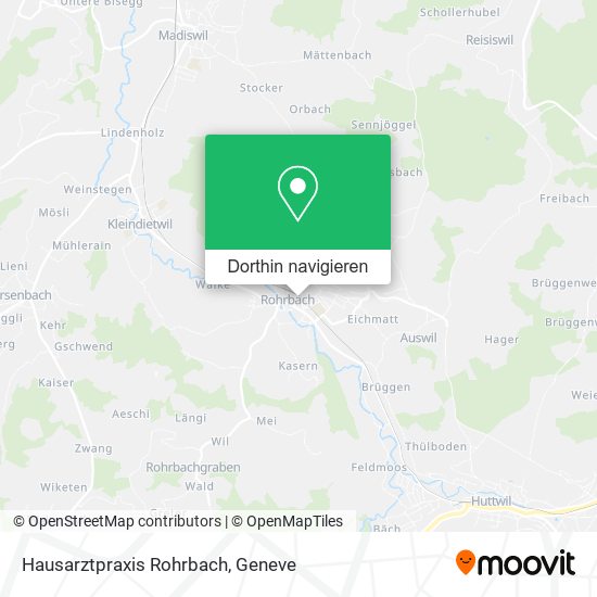 Hausarztpraxis Rohrbach Karte
