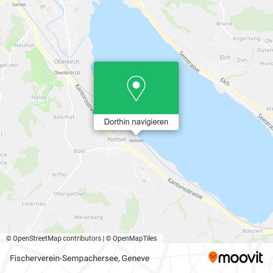 Fischerverein-Sempachersee Karte