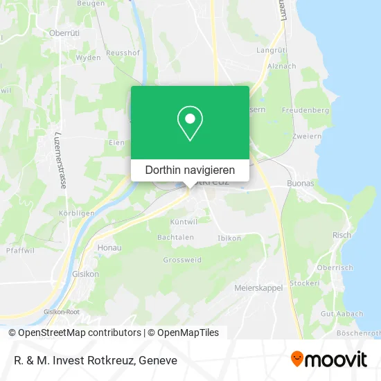 R. & M. Invest Rotkreuz Karte