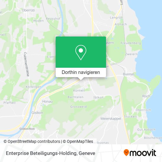 Enterprise Beteiligungs-Holding Karte
