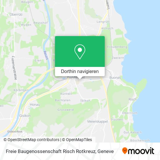Freie Baugenossenschaft Risch Rotkreuz Karte