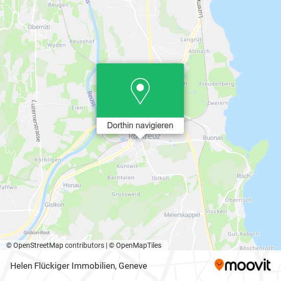 Helen Flückiger Immobilien Karte