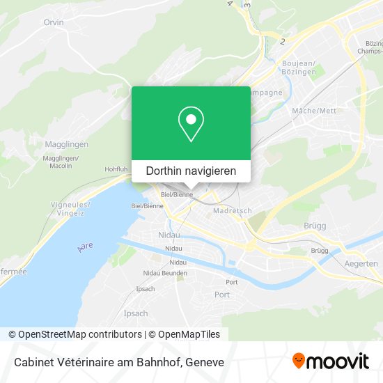 Cabinet Vétérinaire am Bahnhof Karte