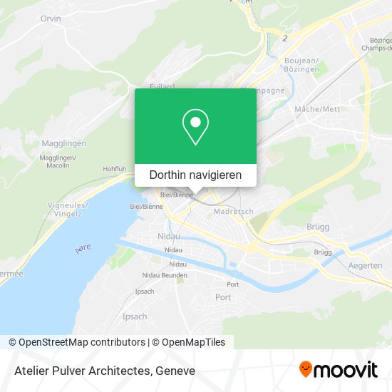 Atelier Pulver Architectes Karte