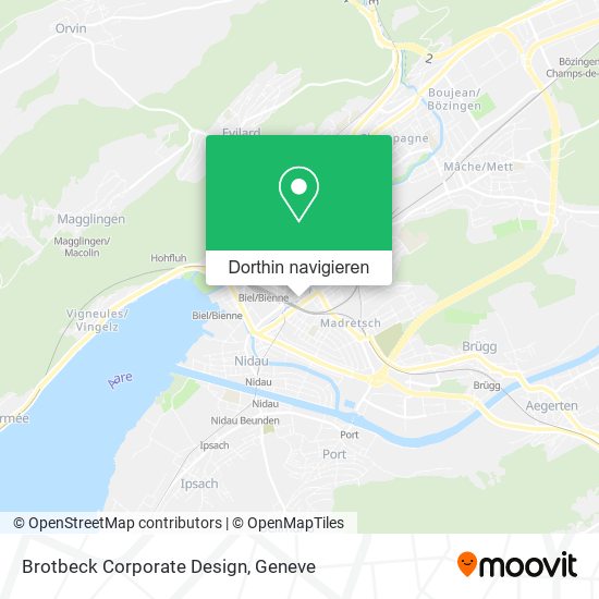 Brotbeck Corporate Design Karte