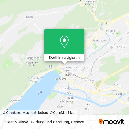 Meet & Move - Bildung und Beratung Karte