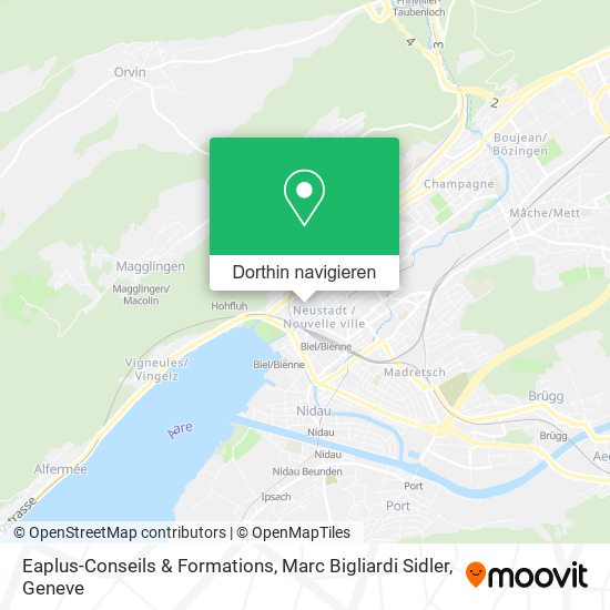 Eaplus-Conseils & Formations, Marc Bigliardi Sidler Karte