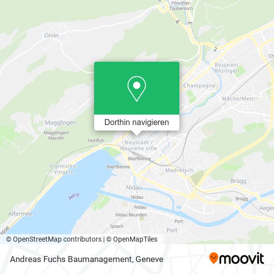 Andreas Fuchs Baumanagement Karte