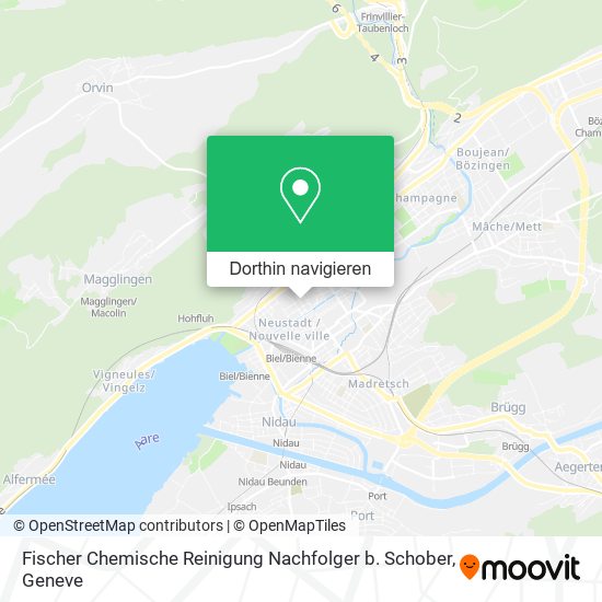 Fischer Chemische Reinigung Nachfolger b. Schober Karte