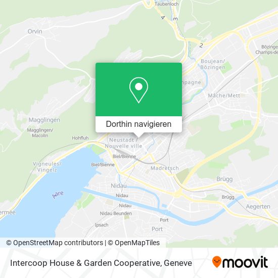 Intercoop House & Garden Cooperative Karte
