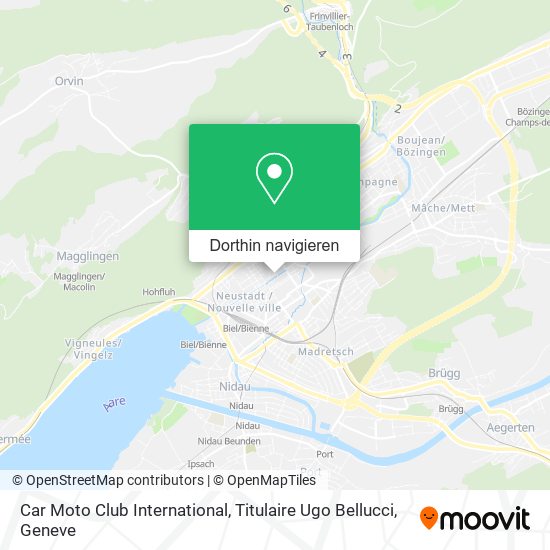 Car Moto Club International, Titulaire Ugo Bellucci Karte
