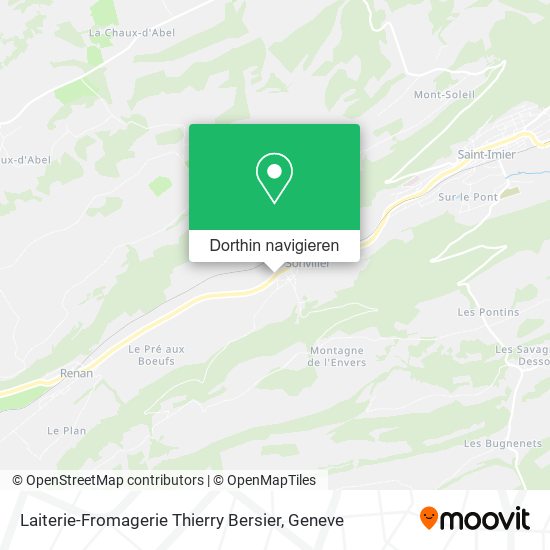 Laiterie-Fromagerie Thierry Bersier Karte