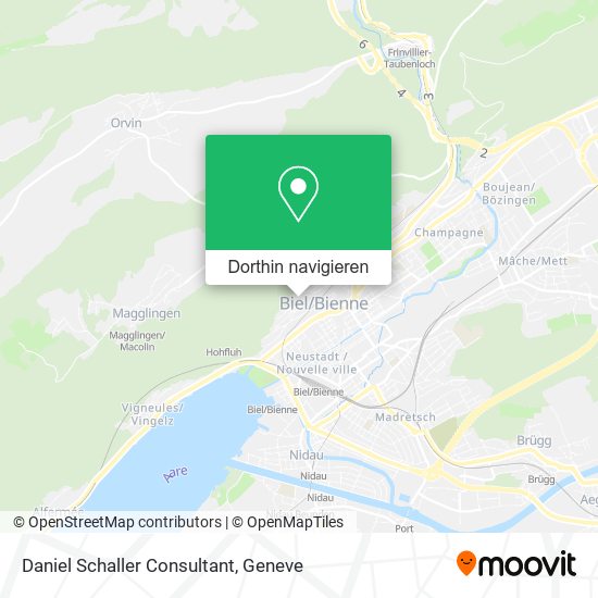 Daniel Schaller Consultant Karte
