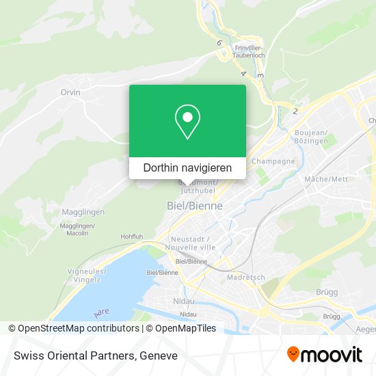 Swiss Oriental Partners Karte