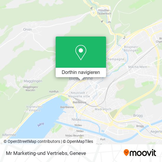 Mr Marketing-und Vertriebs Karte