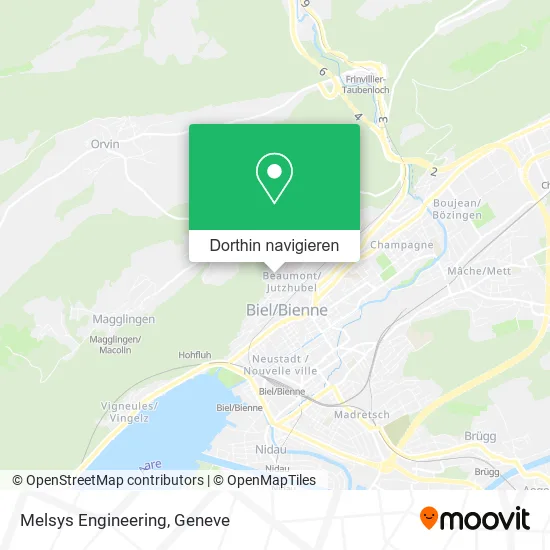 Melsys Engineering Karte