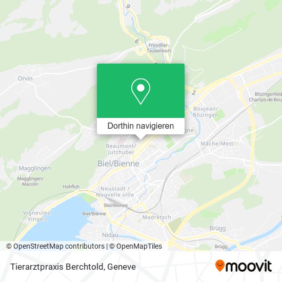 Tierarztpraxis Berchtold Karte