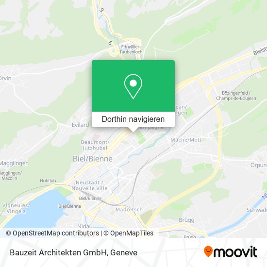 Bauzeit Architekten GmbH Karte