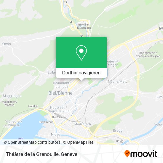 Théâtre de la Grenouille Karte