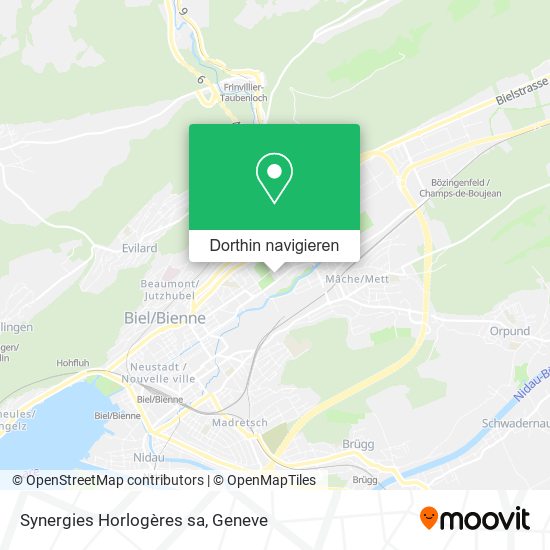 Synergies Horlogères sa Karte
