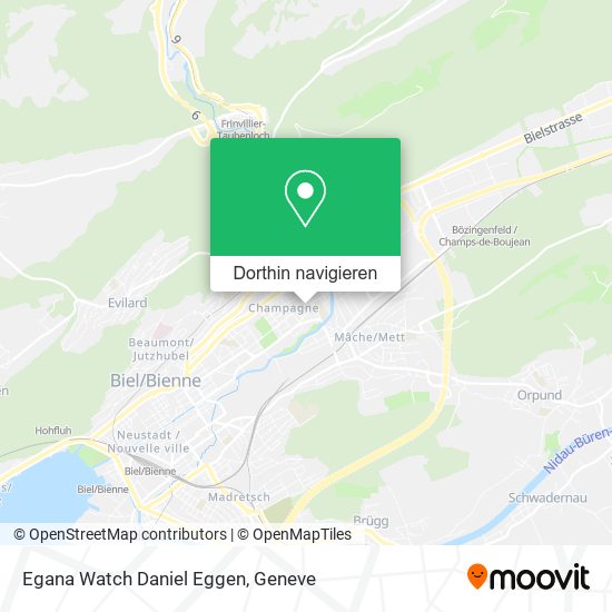 Egana Watch Daniel Eggen Karte