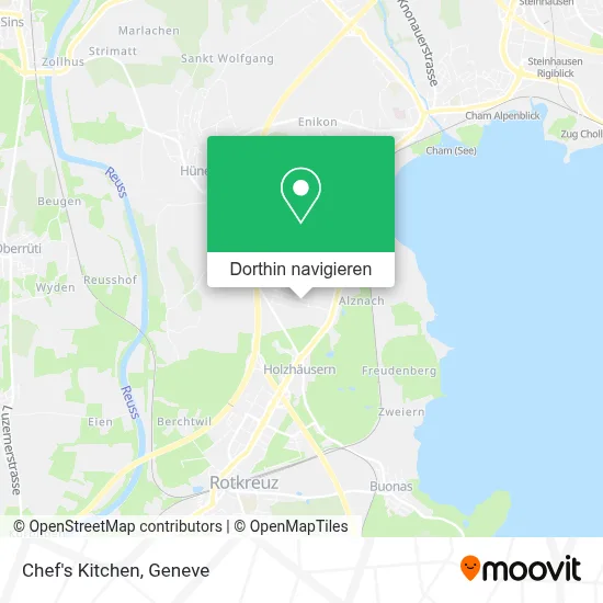 Chef's Kitchen Karte