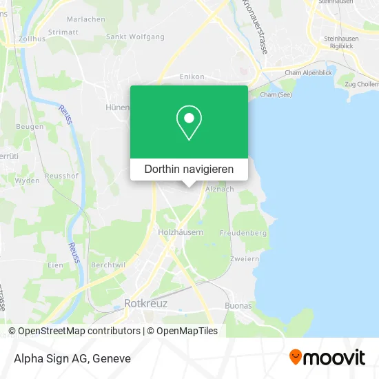 Alpha Sign AG Karte