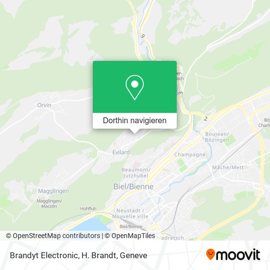 Brandyt Electronic, H. Brandt Karte