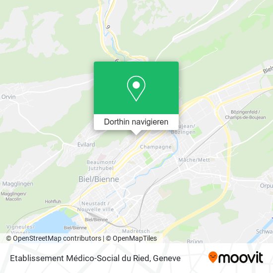 Etablissement Médico-Social du Ried Karte