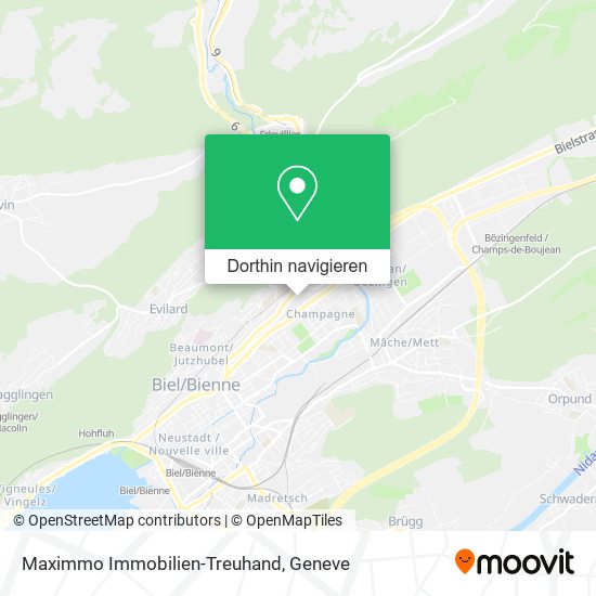 Maximmo Immobilien-Treuhand Karte