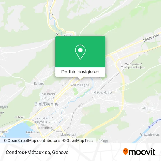 Cendres+Métaux sa Karte