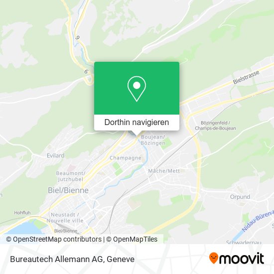 Bureautech Allemann AG Karte