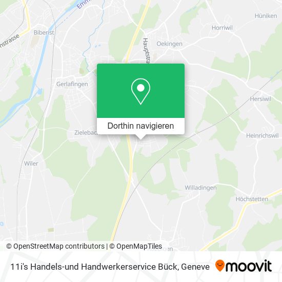 11i's Handels-und Handwerkerservice Bück Karte