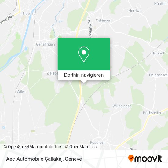 Aec-Automobile Çallakaj Karte