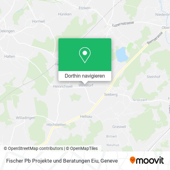 Fischer Pb Projekte und Beratungen Eiu Karte